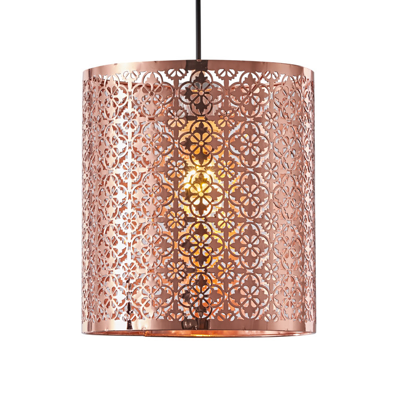 World Menagerie 22.5cm Metal Drum Lamp Shade Wayfair.co.uk